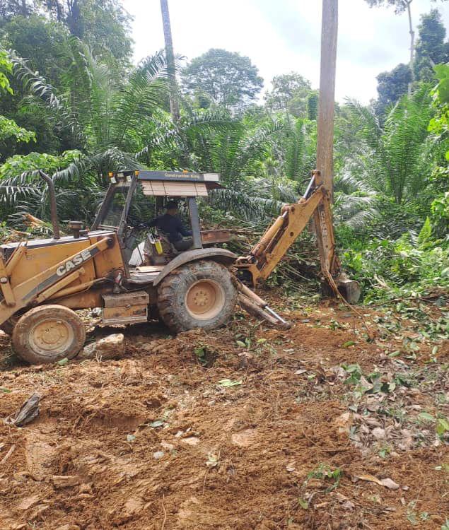 Construction of New Road and Bridge Batu Rimau, Raub, Pahang